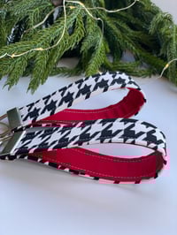Image 4 of Houndstooth Fabric Key Fob 