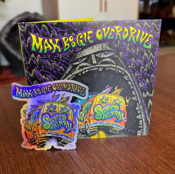 Image of Max Boogie Overdrive "Stoned Again"  CD 2023 