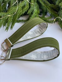 Image 3 of Solid Green Fabric Key Fob - FREE SHIPPING!