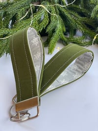 Image 4 of Solid Green Fabric Key Fob - FREE SHIPPING!