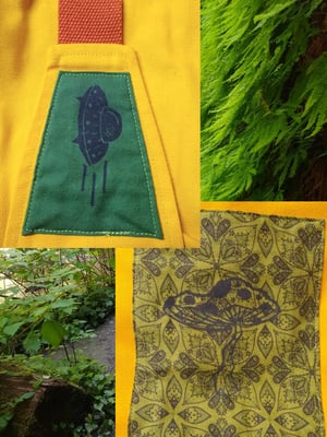 Image of Bright Yellow in the Forest