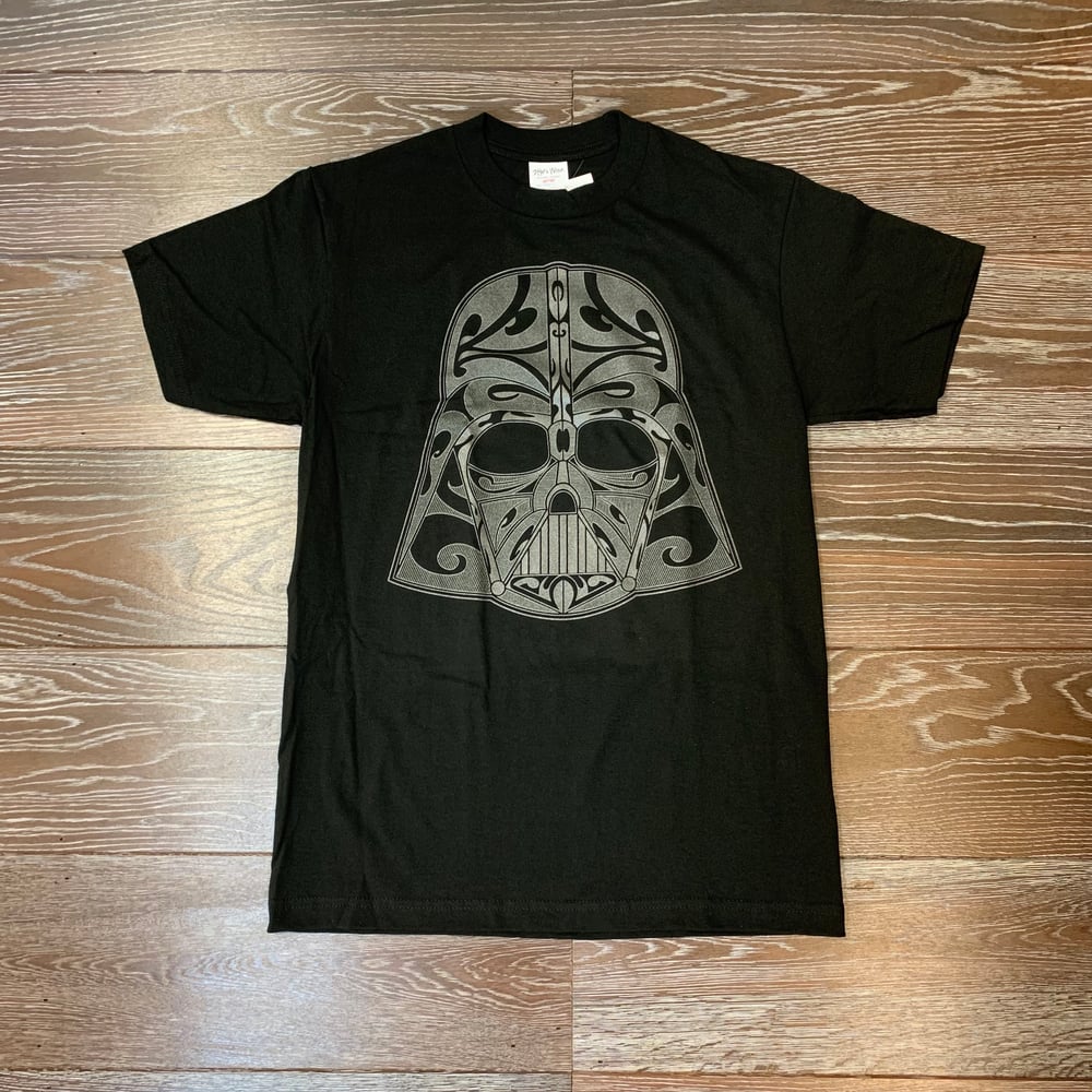 Image of Poly Vader Tribal Black Men's T-shirt