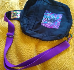 Image of Black with Dragon Lining and Cauldron patch