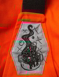 Image 5 of Bright Orange Mushroom with Pumpkin lining