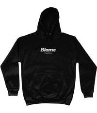 Image 1 of ''2023'' BLAME EMBROIDERED PLAIN HOODIE 