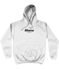 Image 2 of ''2023'' BLAME EMBROIDERED PLAIN HOODIE 