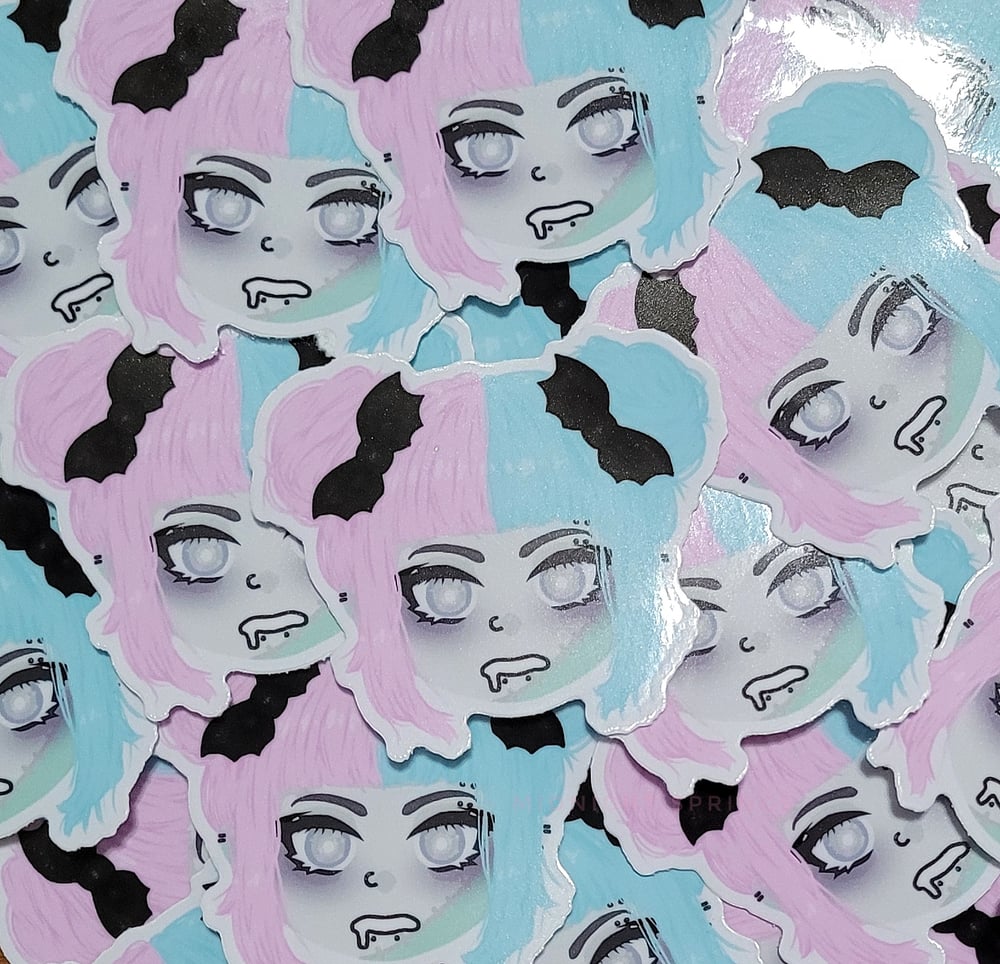 Image of Monster Girls Series 2 Vinyl Stickers