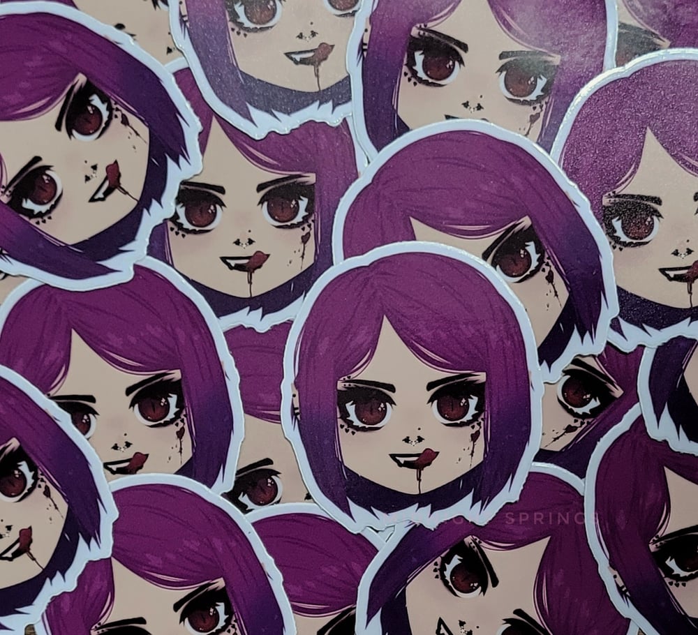 Image of Monster Girls Series 2 Vinyl Stickers