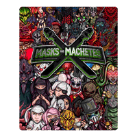 Masks & Machetes - Metal Sign
