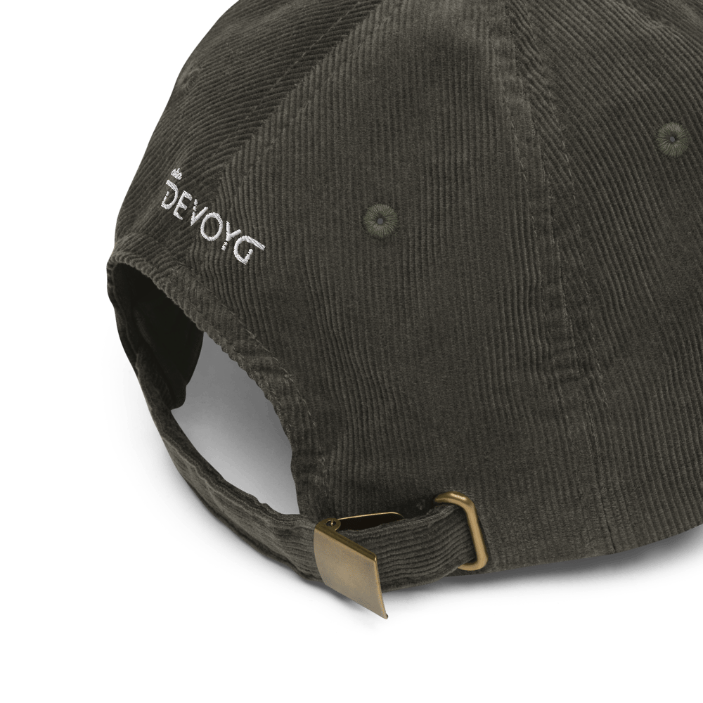 Image of aka devoyd Olive Corduroy hat