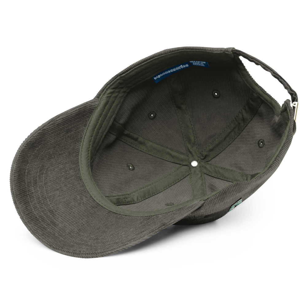 Image of aka devoyd Olive Corduroy hat