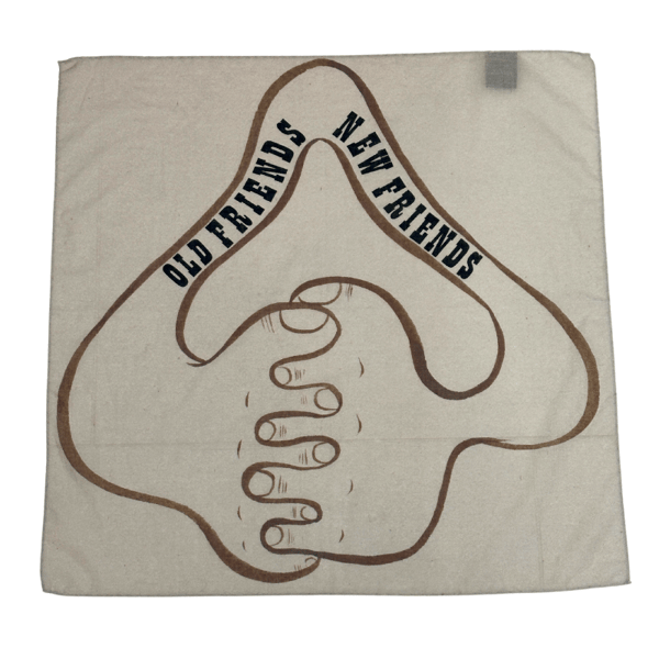 Image of BARRY McGEE Art Scarf Designed by the artist for Creativity Explored in San Francisco