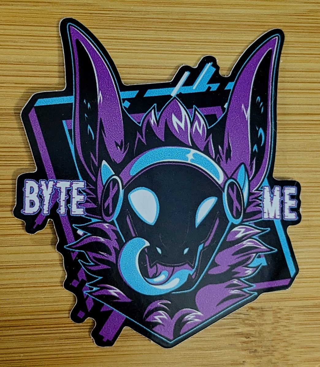 BYTE ME STICKER | CorgiBeans