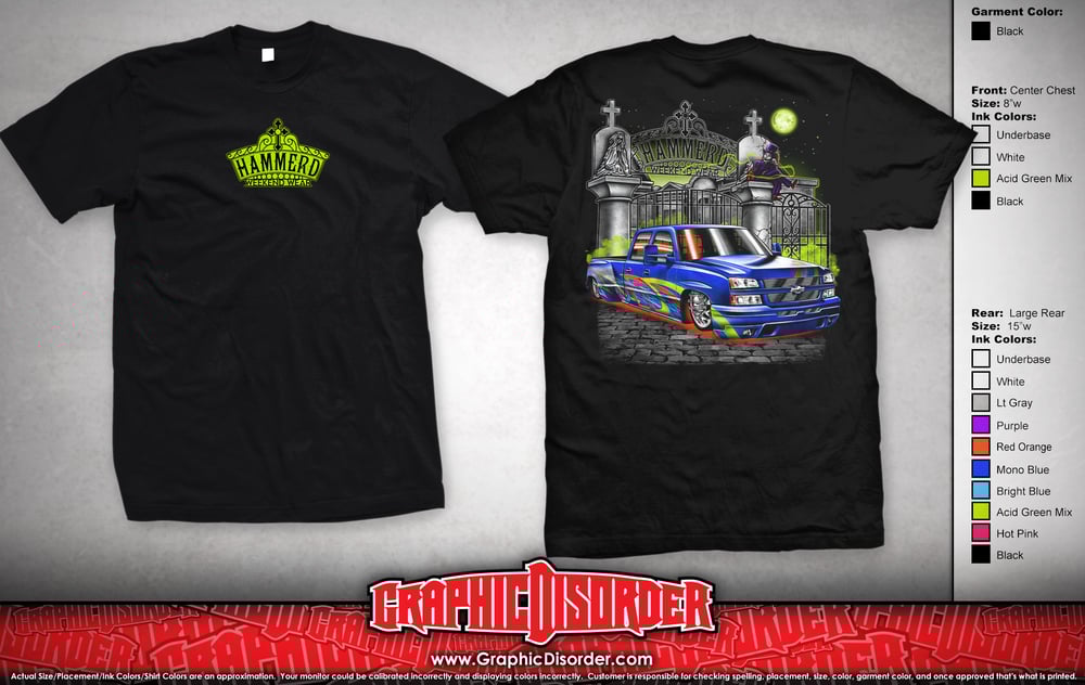 Pick Your Poison t-shirt