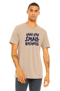 Image 1 of RTS - Long Live Small Business Tee - Tan