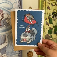 Image 1 of Santa Aang Holiday Card