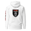 LAGOS TRAFFIC FECTAC MASK HOODIES - RED/WHT SHIELD