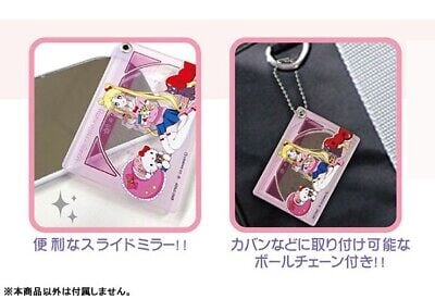 Image of "Sailor Moon" Series x Sanrio Characters Slide Mirror x Bandai
