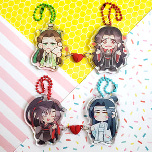 [PREORDER] MXTX Heart Magnet Charms