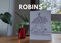 Image 1 of Christmas Cards - Robins