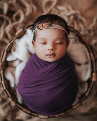 Image 4 of Baby headbands set beige