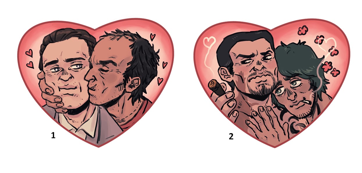 Image of Old Men Yaoi stickers