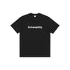 Blurry Core Logo T-shirt [Black]