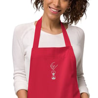 Image 4 of "Cooking Time" Embroidered organic cotton apron