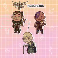 Image 2 of (PREORDER) Baldur's Gate 3 keychains