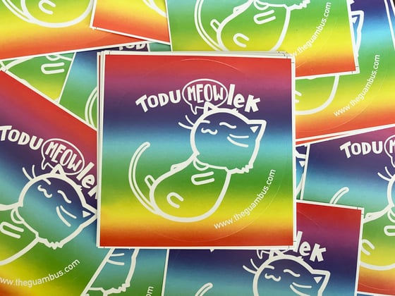 Image of "Todu MEOW-lek" Sticker