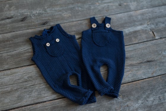 Image of BENJAMIN ROMPER- NEWBORN SIZE