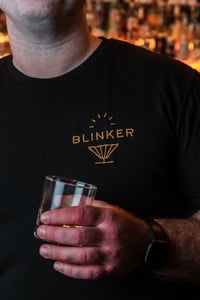 Image 2 of Blinker Black & Gold T