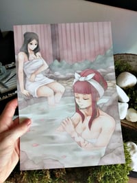 Image 3 of Print A4 "Source d'eau chaude"