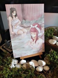 Image 2 of Print A4 "Source d'eau chaude"