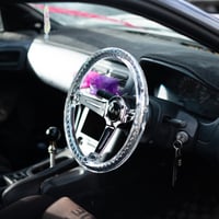 Image 3 of Chrome Horn Button