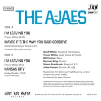 Image 2 of The A-JAES "I'm Leaving" 7" e.p. JAW067 