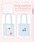 ⊹ Satoru and Suguru Totebags⊹    Image 5