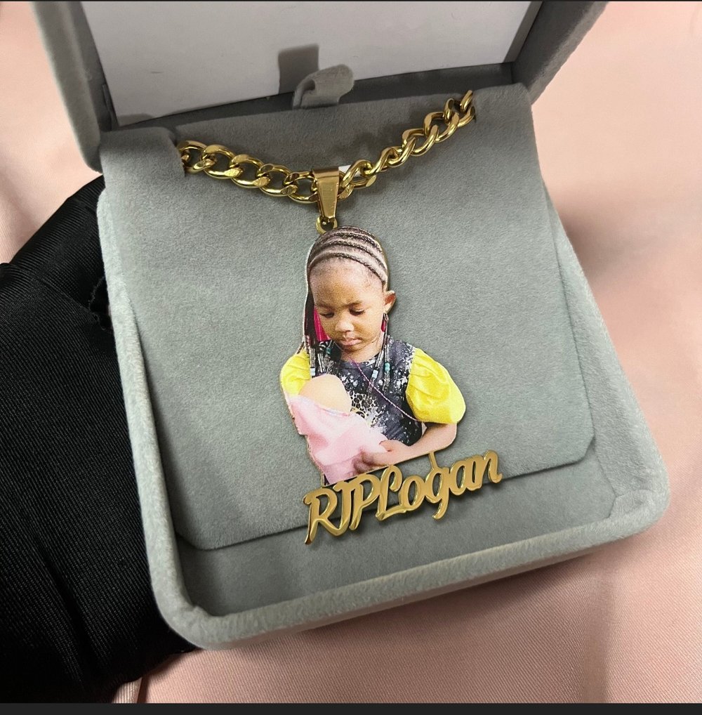 Image of Custom picture necklace