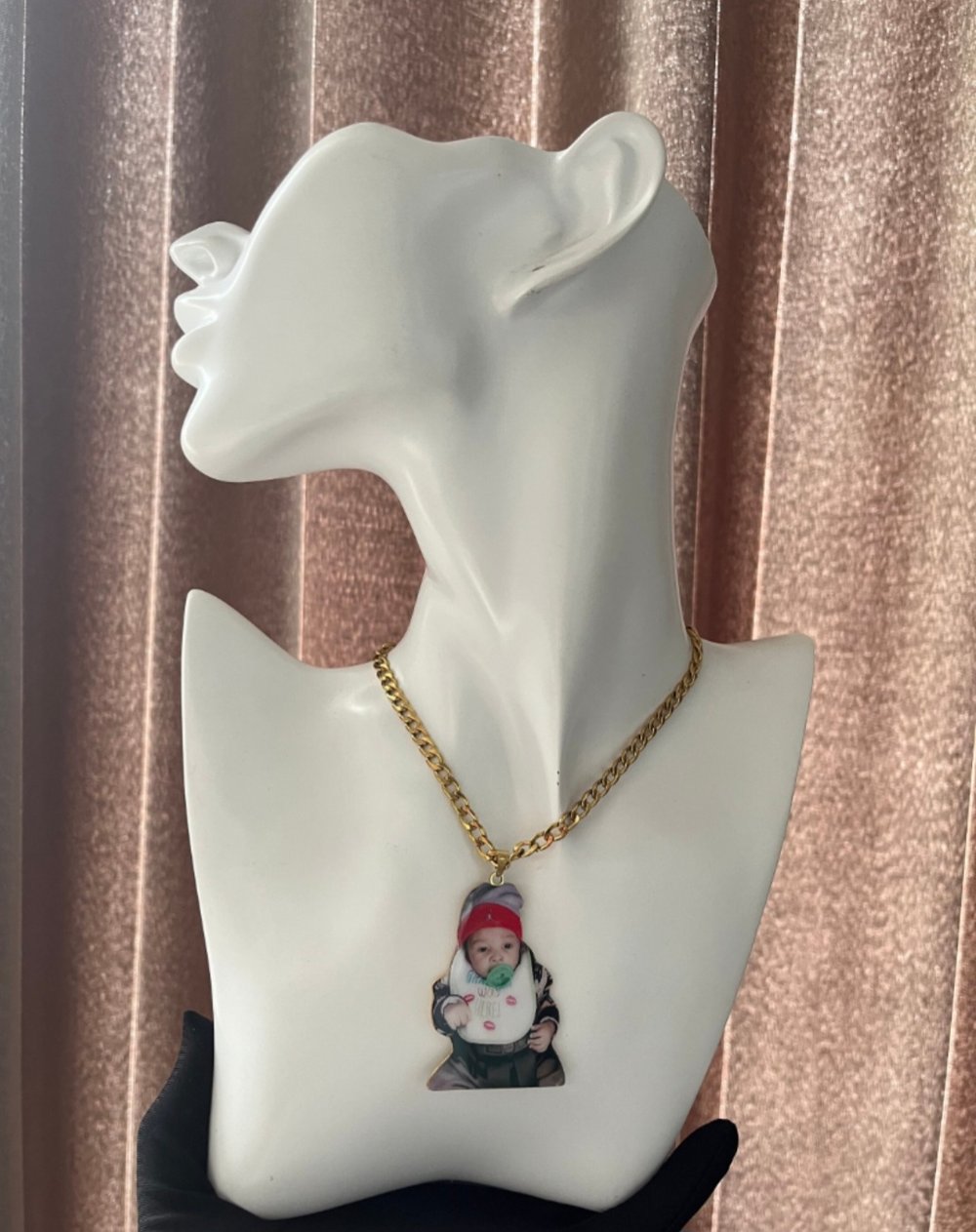 Image of Custom picture necklace