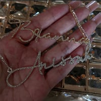 Image 4 of Diamond name necklace 