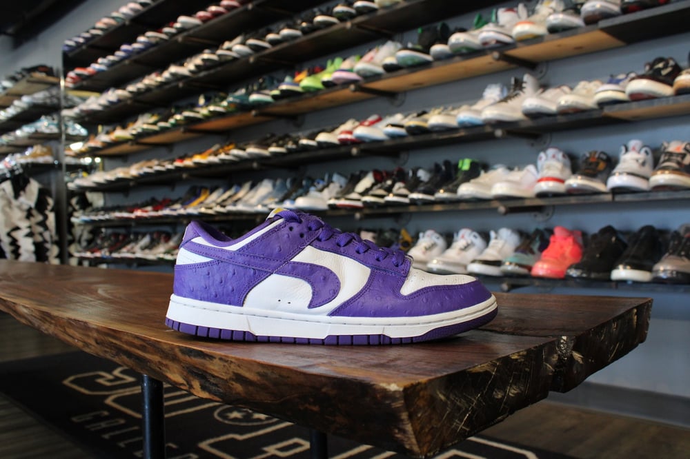 DUNK LOW "FLIP THE OLD SCHOOL" WMNS *USED*