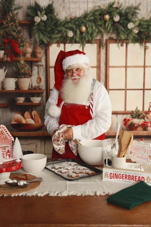 Image of Cookies with Santa