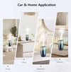 Aromatherapy Car And Home Air Refresher with LED Light A Romantic Perfume Auto Air Purifier
