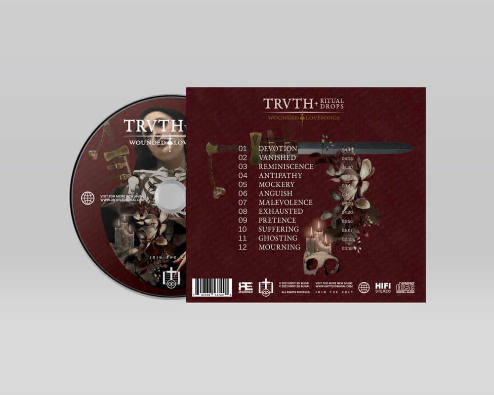  TRVTH x Ritual Drops 'Wounded Lovesongs' Digipak