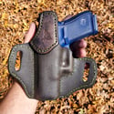 Glock G19 Urban Camo and Grey ruff out pancake holster.