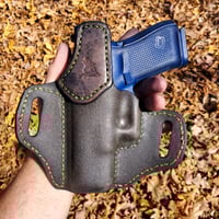 Image 2 of Glock G19 Urban Camo and Grey ruff out pancake holster.