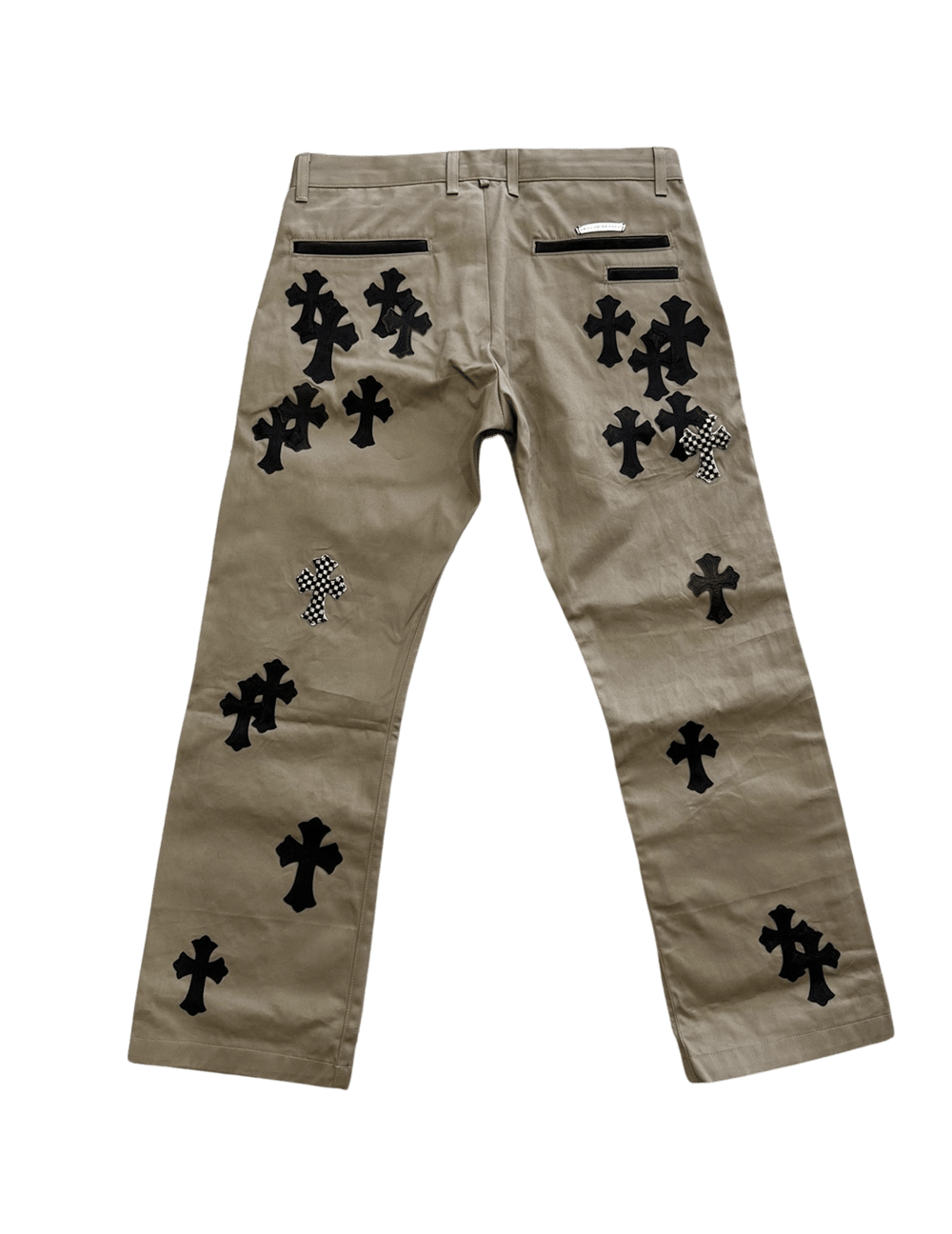 CHROME HEARTS CROSS PATCH CHINO PANT ‘KHAKI’