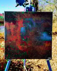 CRIMSON GALAXY 12"X12"