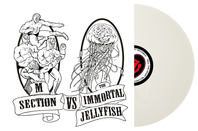 M Section vs The Immortal Jellyfish 12" LP