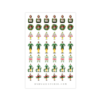 Image 5 of BUDDY THE ELF CHRISTMAS NAIL DECALS 
